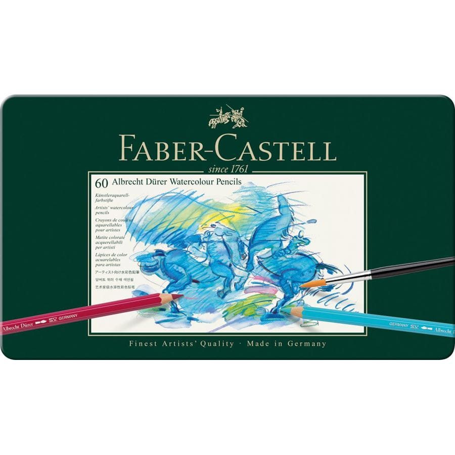 Faber-Castell - Matite Auquerellabili Albrecht Dürer Astuccio metallo 60