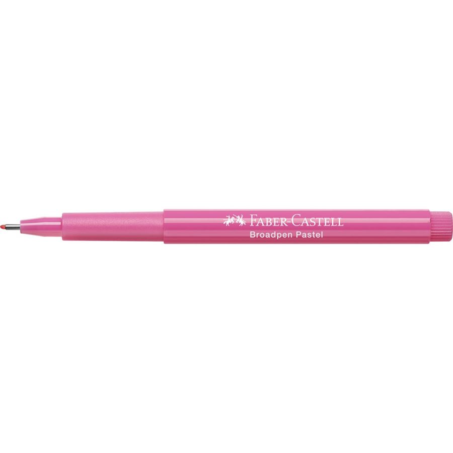 Faber-Castell - Penna a fibra Broadpen pastel rosa