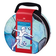Faber-Castell - Pennarelli Connector valigetta Calciatore