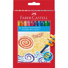 Faber-Castell - Pastelli a cera a rotazione Twist