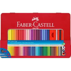 Faber-Castell - Confezioni in metello con 48 matite colorate Colour Grip