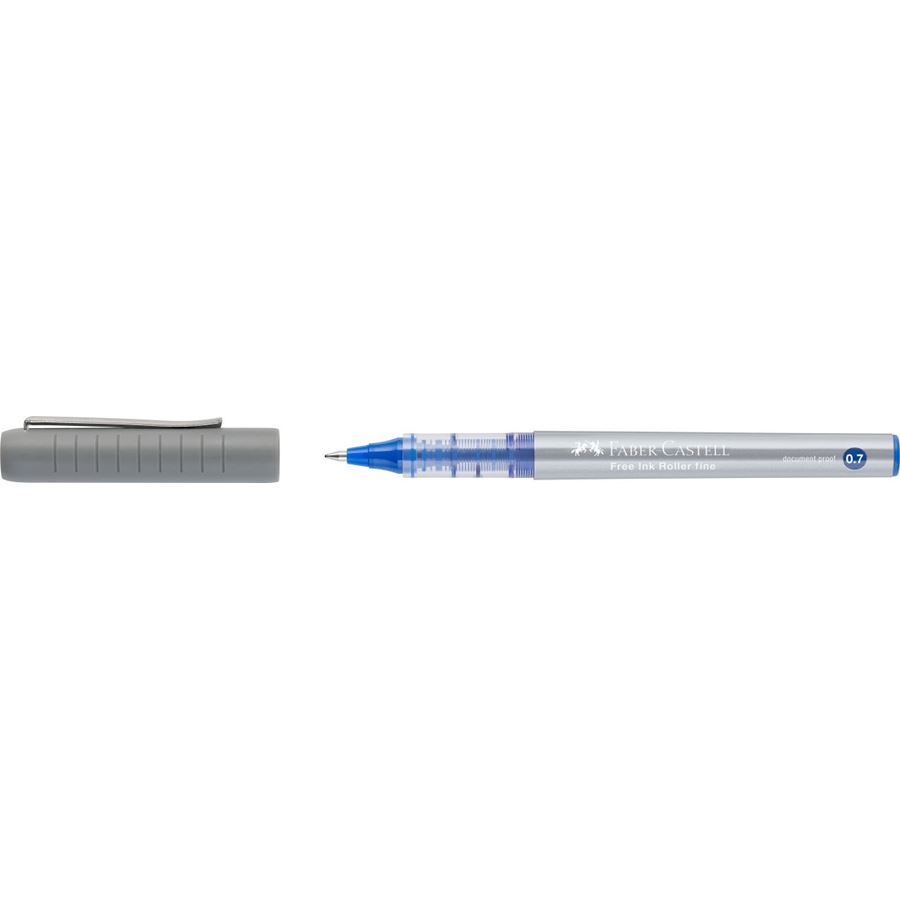Faber-Castell - Free Ink rollerball, 0.7 mm, blu