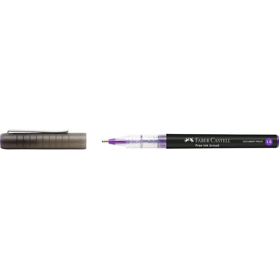 Faber-Castell - Free Ink rollerball, 1.5 mm, viola