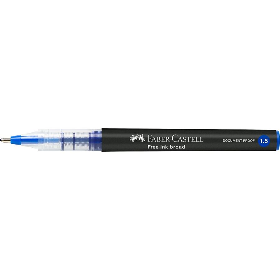 Faber-Castell - Free Ink rollerball, 1.5 mm, blu
