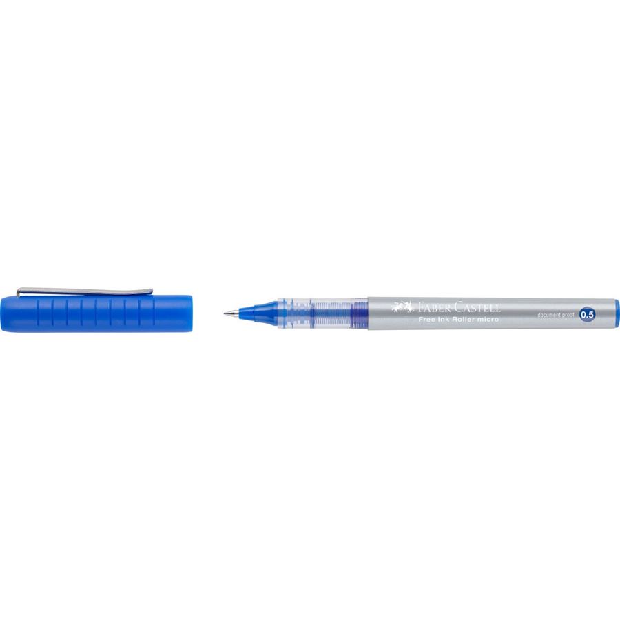 Faber-Castell - Free Ink rollerball, 0.5 mm, blu