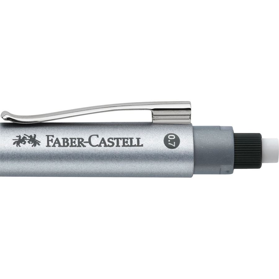 Faber-Castell - Portamine Grip 2011 0.7mm silver