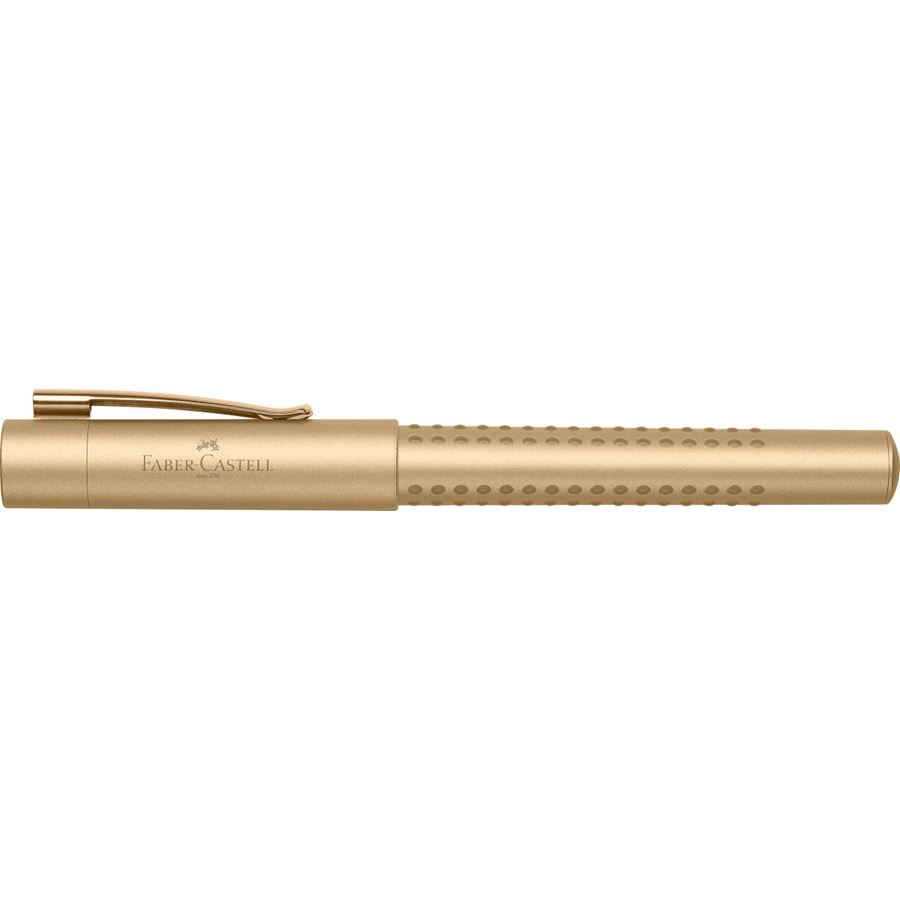 Faber-Castell - Penna stilografica Grip Edition Gold M