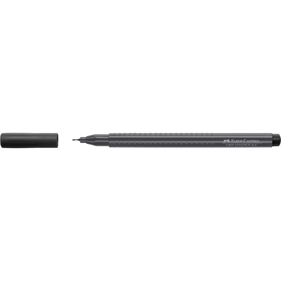 Faber-Castell - Finepen Grip 0.4mm nero