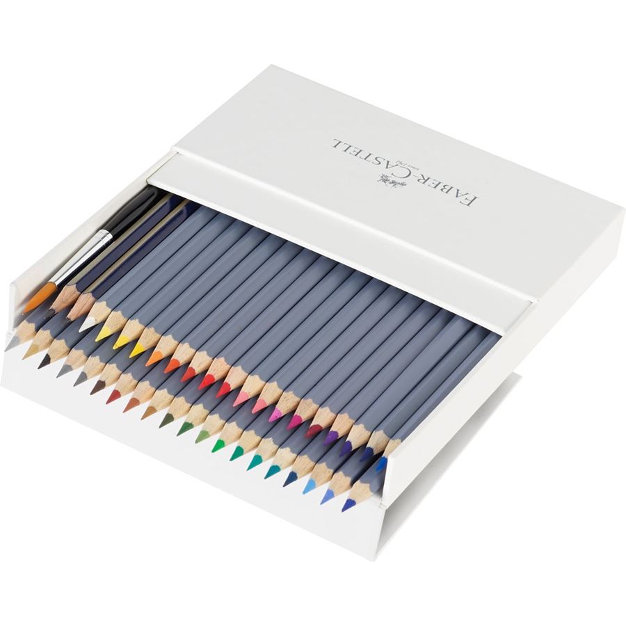 Faber-Castell - Studio box matite colorate acquerellabili Goldfaber Aqua