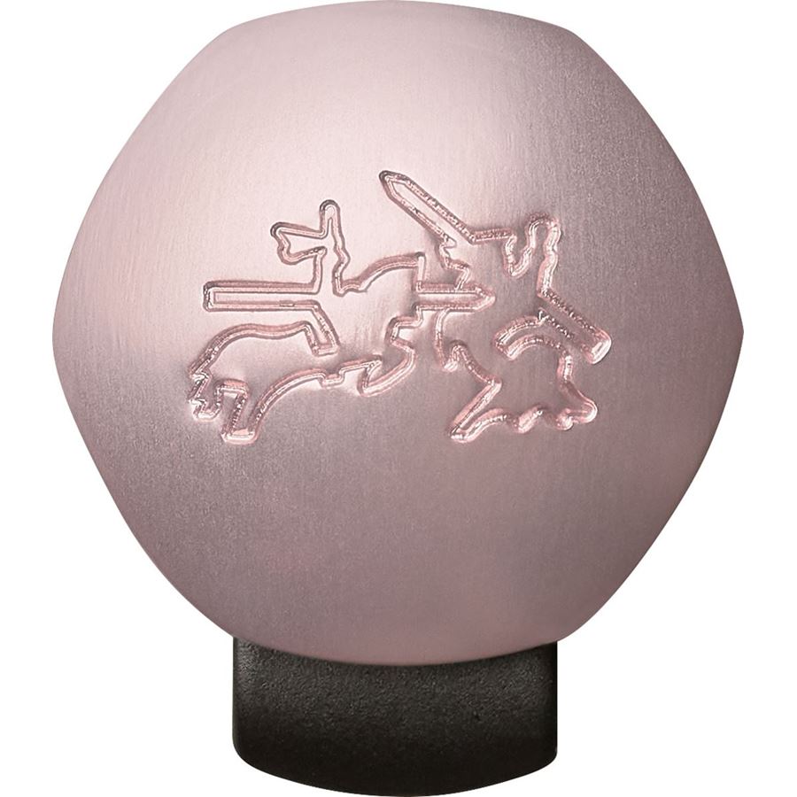 Faber-Castell - Penna stilografica Hexo rosé medio