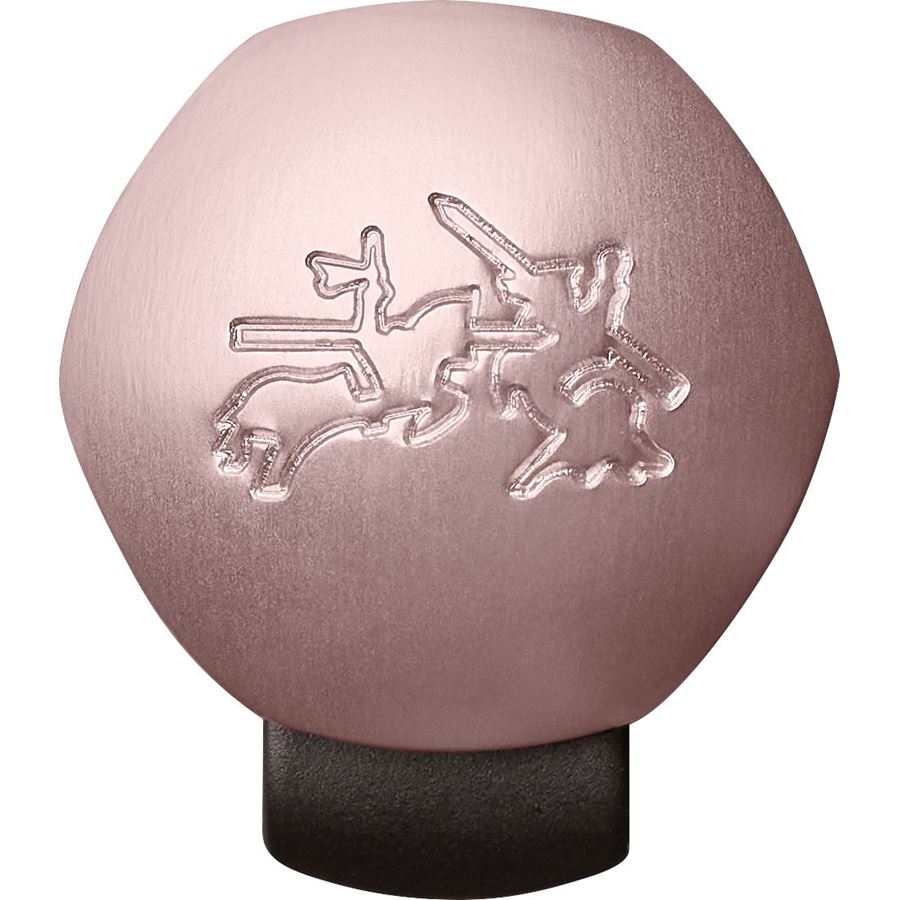 Faber-Castell - Penna stilografica Hexo rosé extra fine