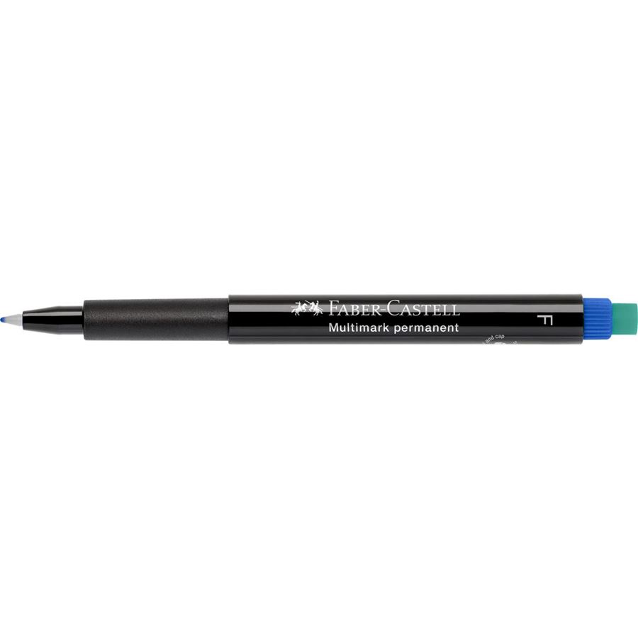 Faber-Castell - Marker Multimark permanente fine blu