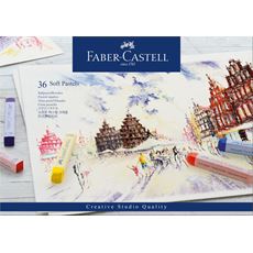 Faber-Castell - Ast. cart. 36 crete Soft