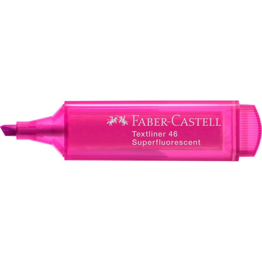 Faber-Castell - Evidenziatore Textliner 1546 Fluo rosa