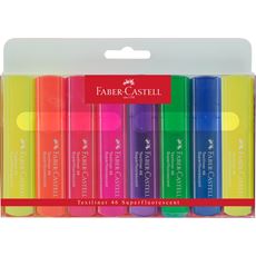 Faber-Castell - Evidenziatori Textliner 1546 Fluo Set 8