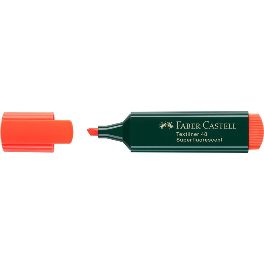 Faber-Castell - Evidenziatore Textliner 48 arancione