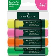 Faber-Castell - Evidenziatori TL 48 bustina cartone 4