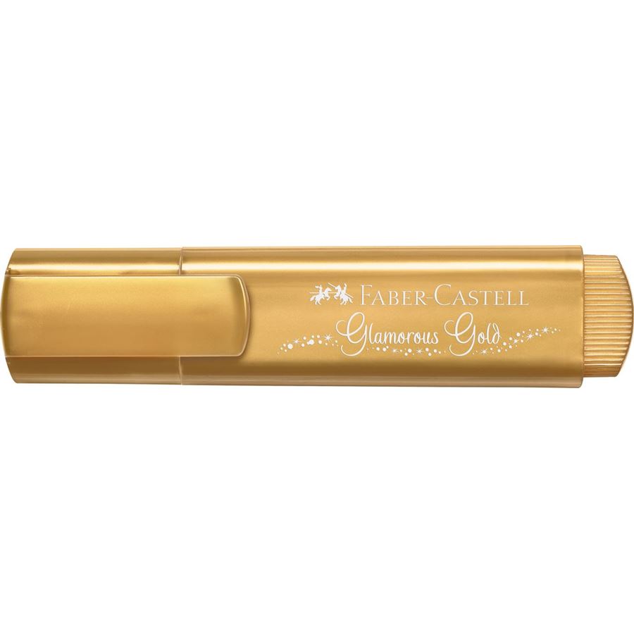 Faber-Castell - Evidenziatore Textliner 46 metallic glamorous gold