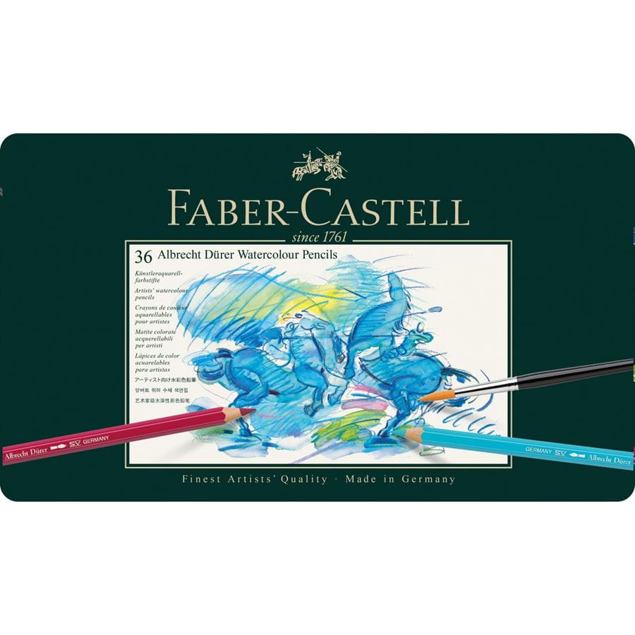 Faber-Castell - Matite Acquerellabili Albrecht Dürer Astuccio metallo36