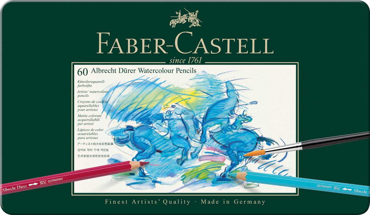 Faber-Castell - Matite Auquerellabili Albrecht Dürer Astuccio metallo 60