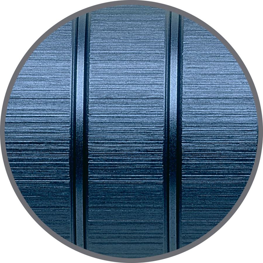 Faber-Castell - Penna stilografica Essentio Aluminium Blu pennino B