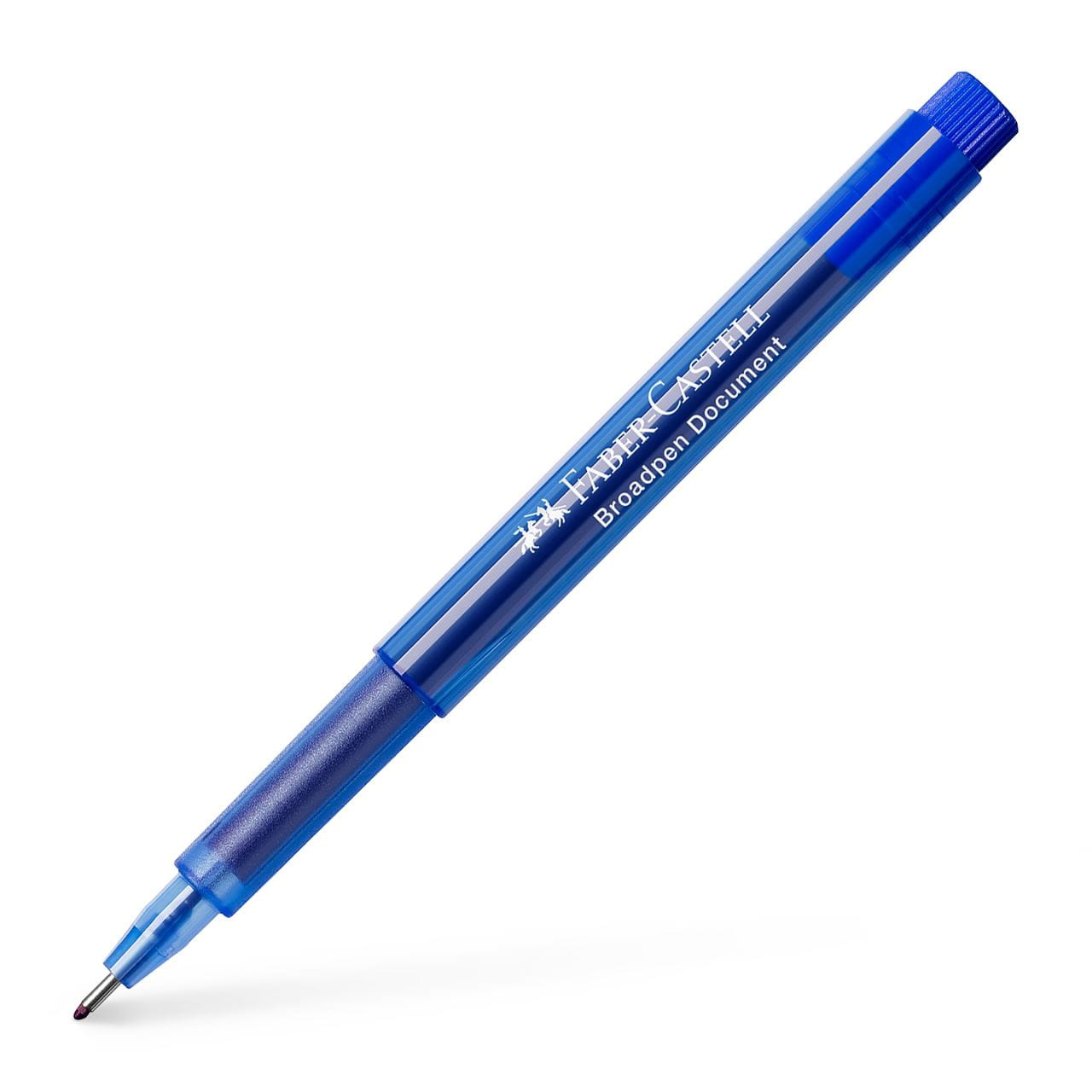 Faber-Castell - Penna a fibra Broadpen document blu