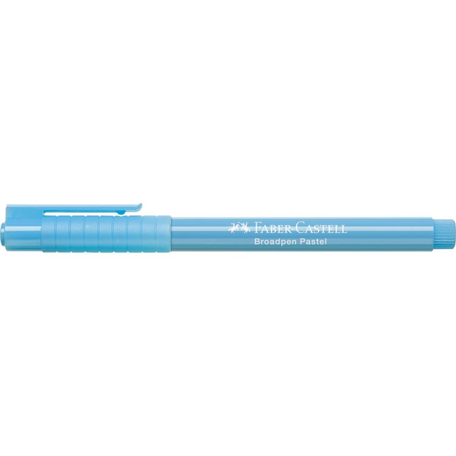 Faber-Castell - Penna a fibra Broadpen pastel azzurro