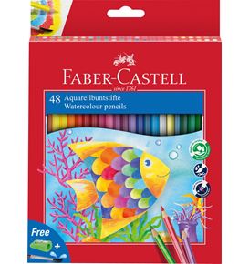 Faber-Castell - Matite Colorate Acquerellabili Astuccio cartone 48