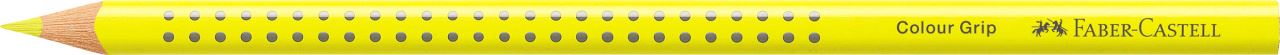 Faber-Castell - Matite Colorate Colour Grip giallo chiaro transparente