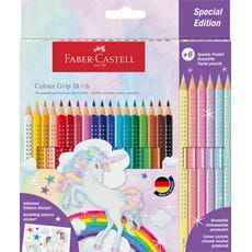 Faber-Castell - Matite colorate Colour Grip Unicorno 24x
