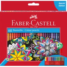 Faber-Castell - Matite Colorate Castello da 60 pezzi
