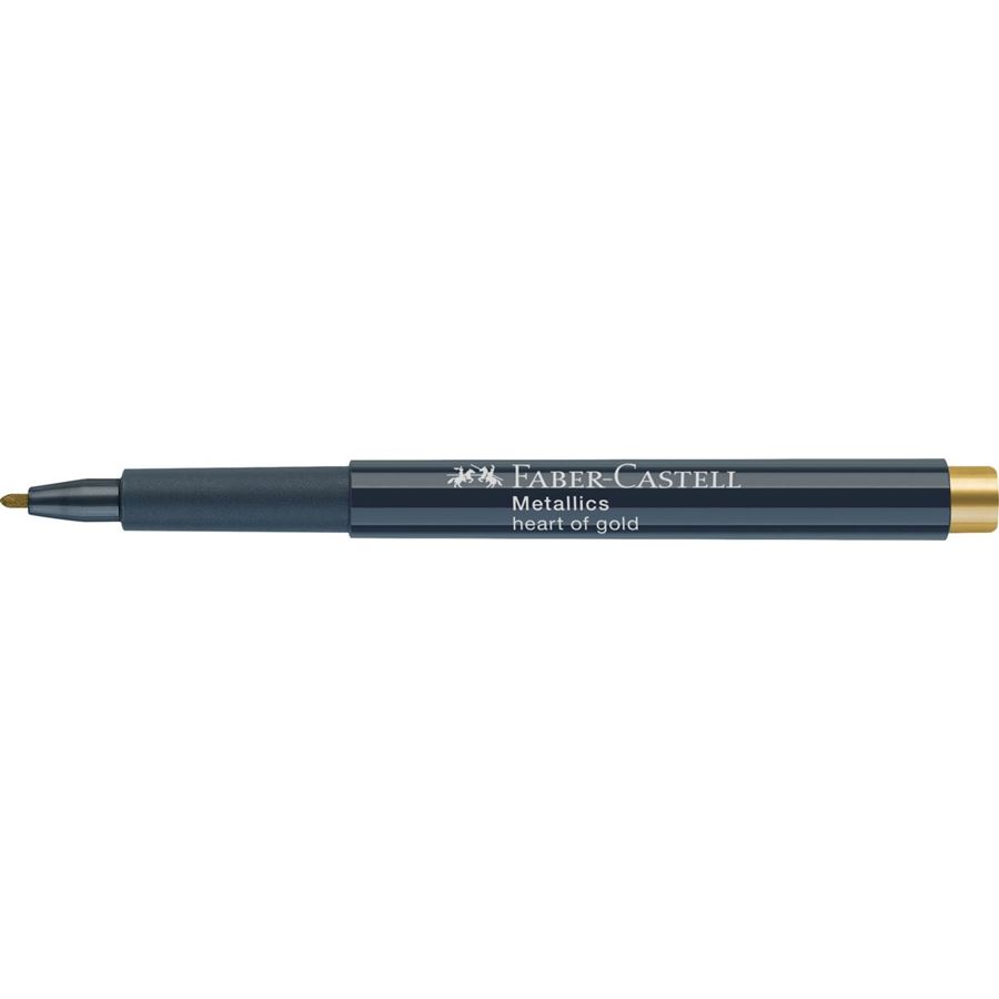 Faber-Castell - Marker Metallics, colore heart of gold