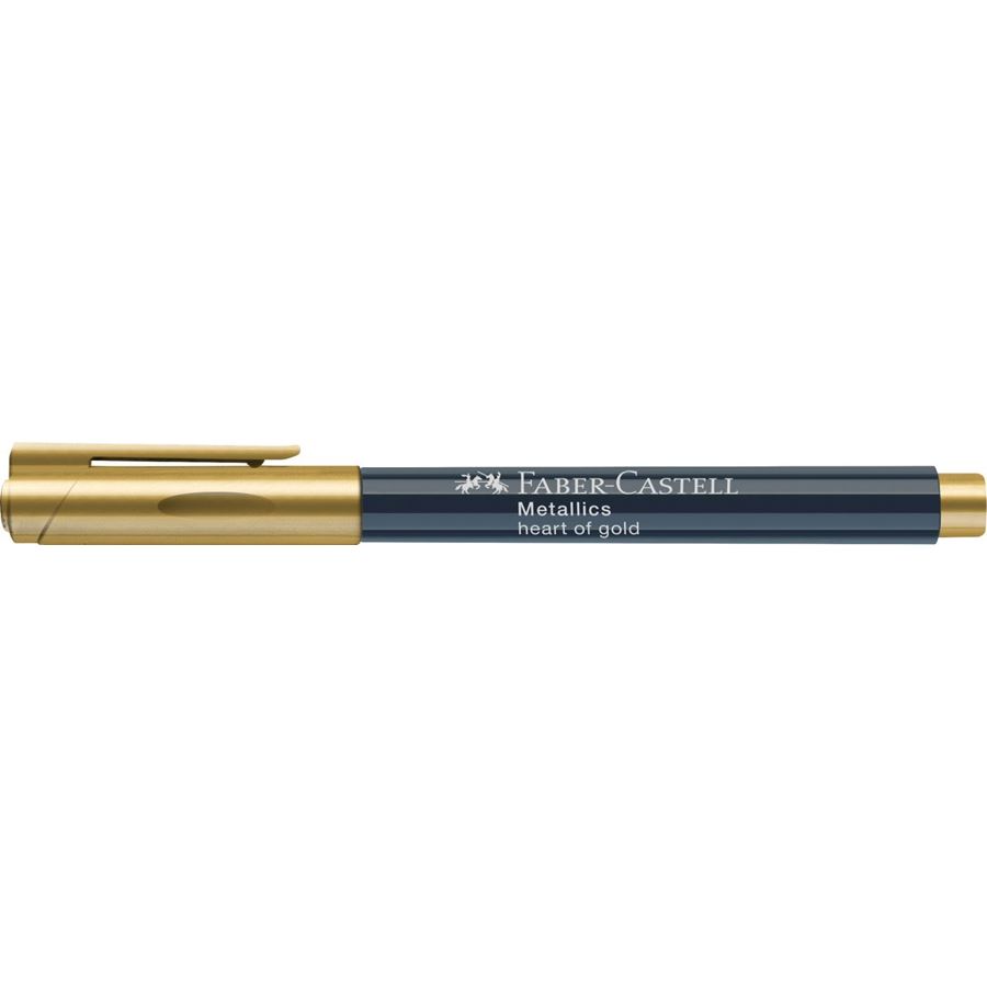 Faber-Castell - Marker Metallics, colore heart of gold