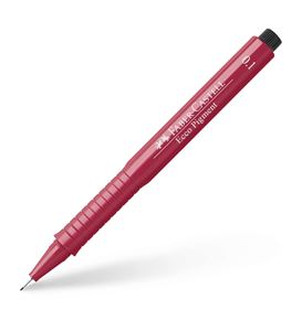 Faber-Castell - Penna a fibra Ecco Pigment 0.1 mm rossa