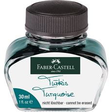 Faber-Castell - Boccetta di inchiosto turchese 30 ml