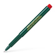 Faber-Castell - Penna Finepen 1511 0.4mm rosso