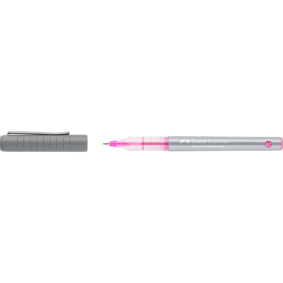 Faber-Castell - Free Ink rollerball, 0.7 mm, rosa