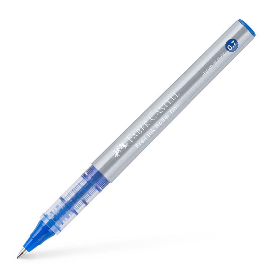 Faber-Castell - Free Ink rollerball, 0.7 mm, blu