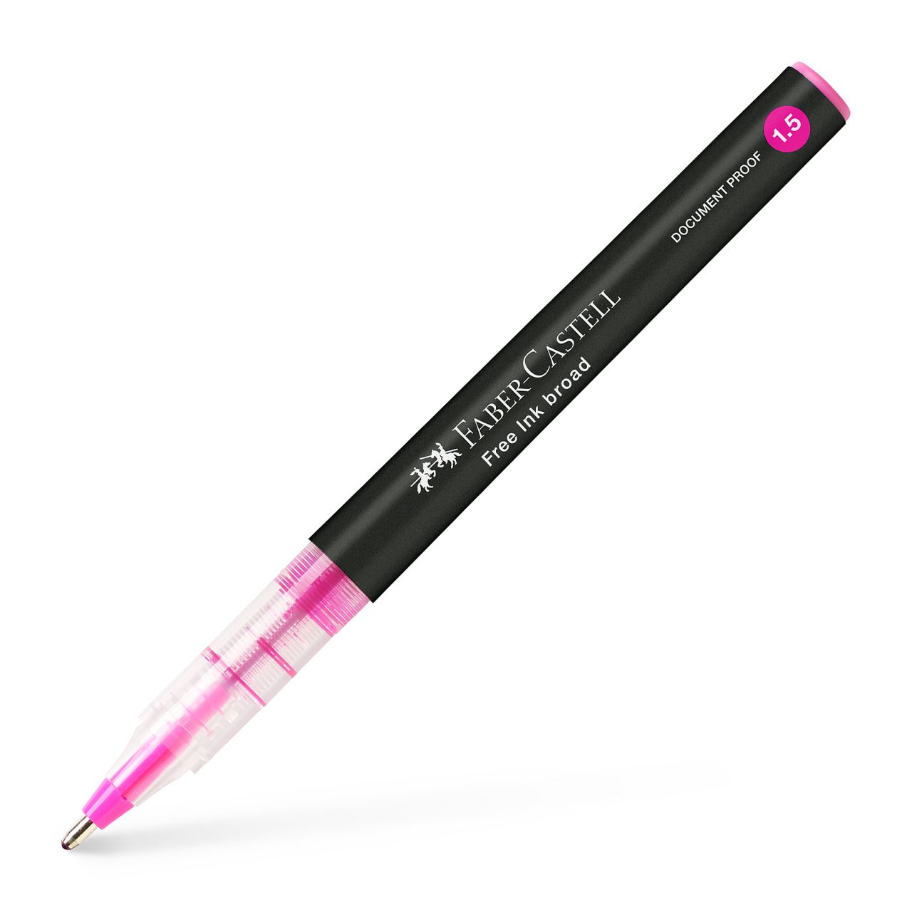 Faber-Castell - Free Ink rollerball, 1.5 mm, rosa