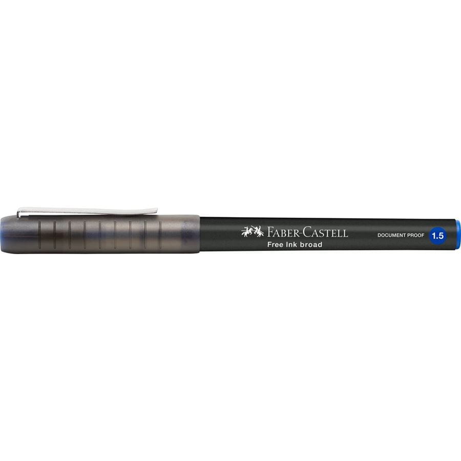 Faber-Castell - Free Ink rollerball, 1.5 mm, blu