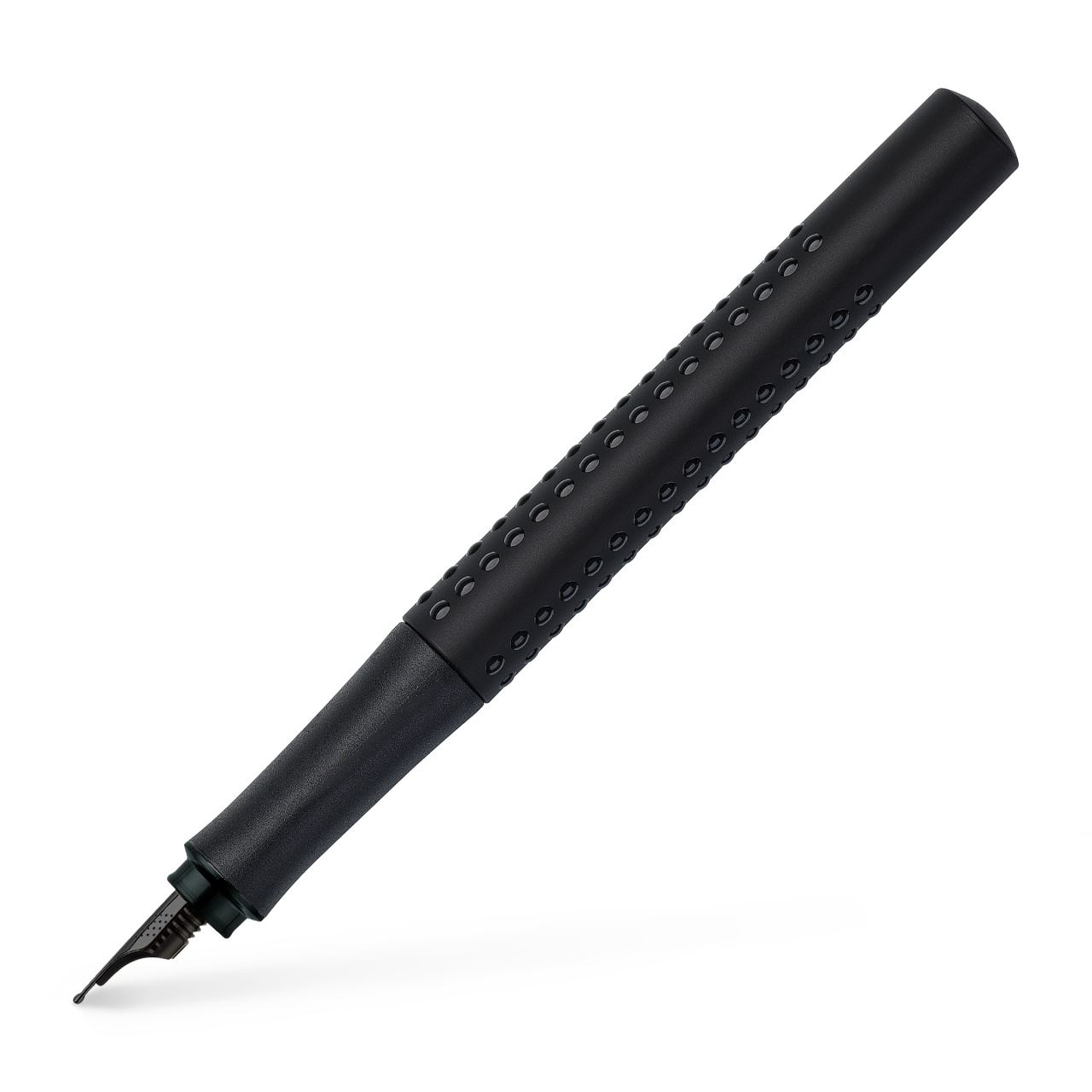 Faber-Castell - Penna stilografica Grip Edition All Black B
