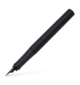 Faber-Castell - Penna stilografica Grip Edition All Black F