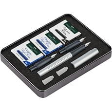 Faber-Castell - Set Grip 2011 calligraphy Silver (1.1/ 1.4/ 1.8 mm)