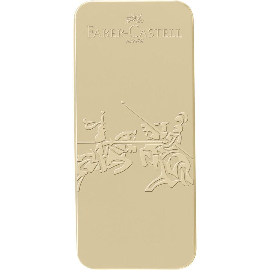 Faber-Castell - Set regalo stilo/sfera Grip Edition Gold