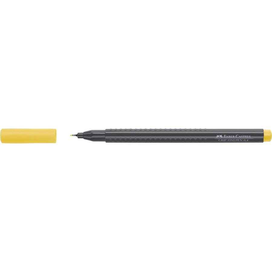Faber-Castell - Finepen Grip 0.4mm giallo cadmio