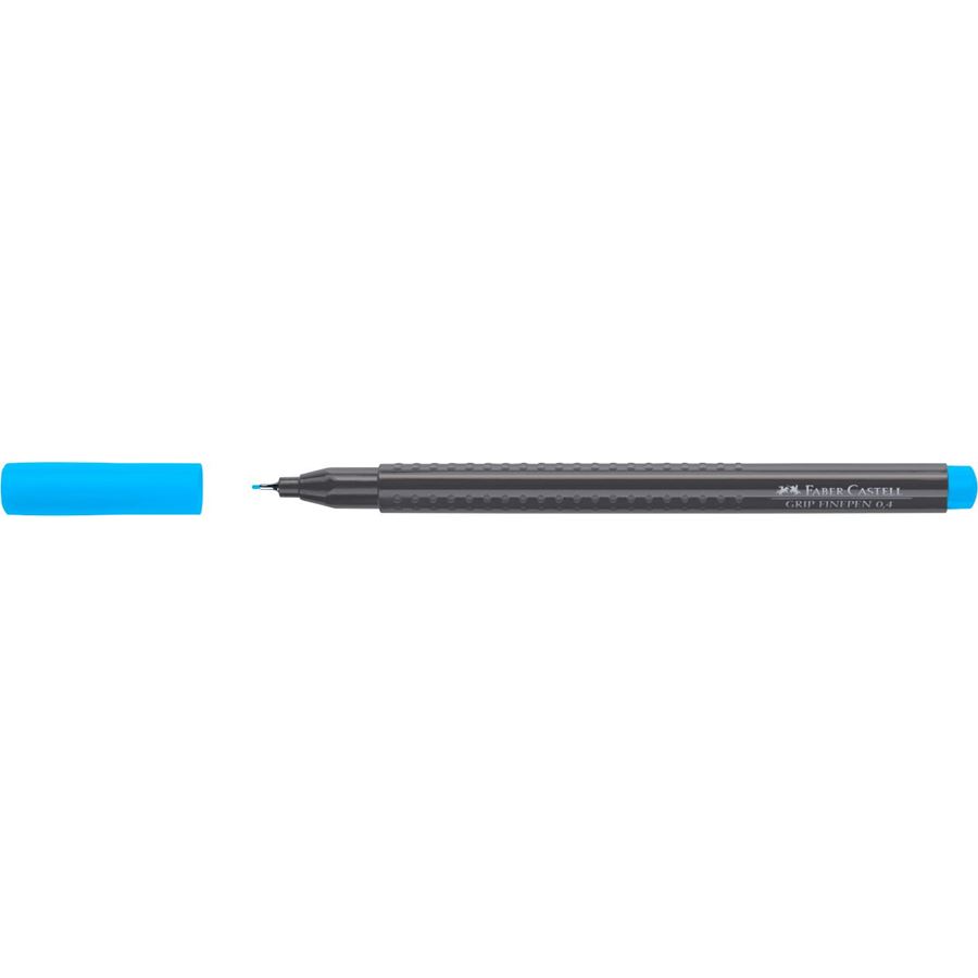 Faber-Castell - Finepen Grip 0.4mm blu indaco