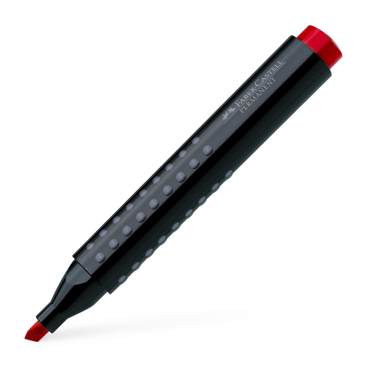 Faber-Castell - Marker Grip 1503 permanente scalpello rosso