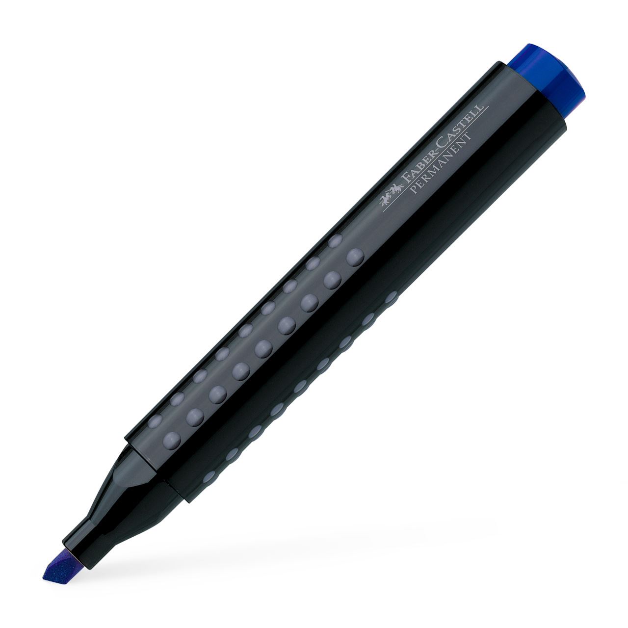Faber-Castell - Marker Grip 1503 permanente scalpello blu