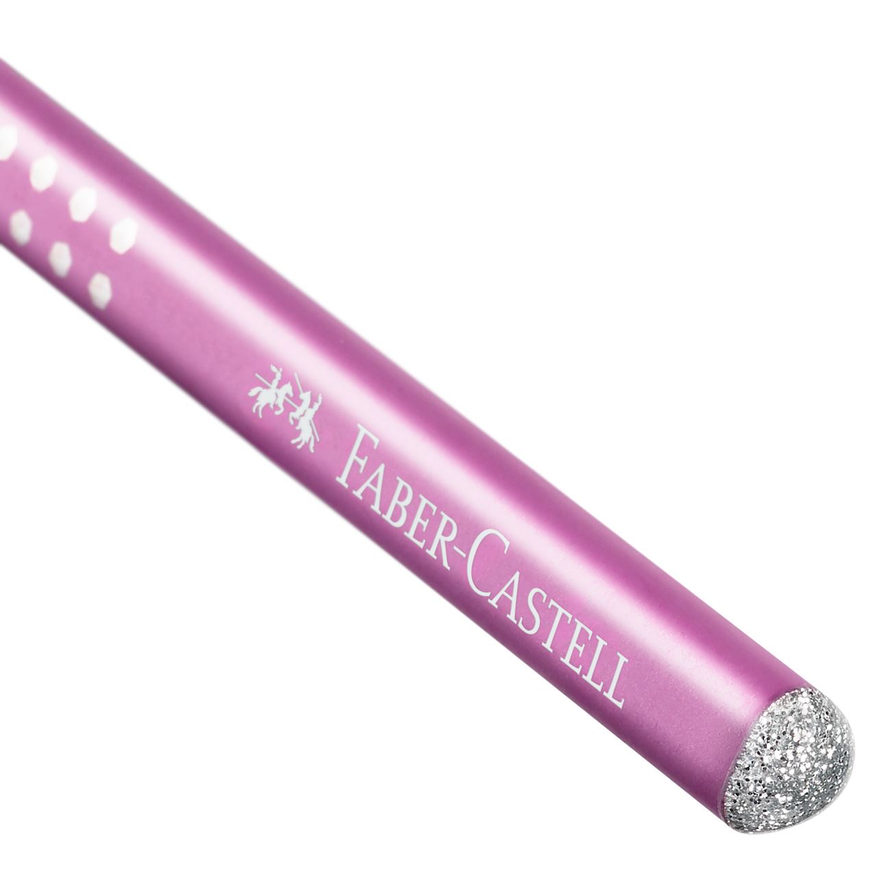 Faber-Castell - Matita di grafite Sparkle rosa perlato