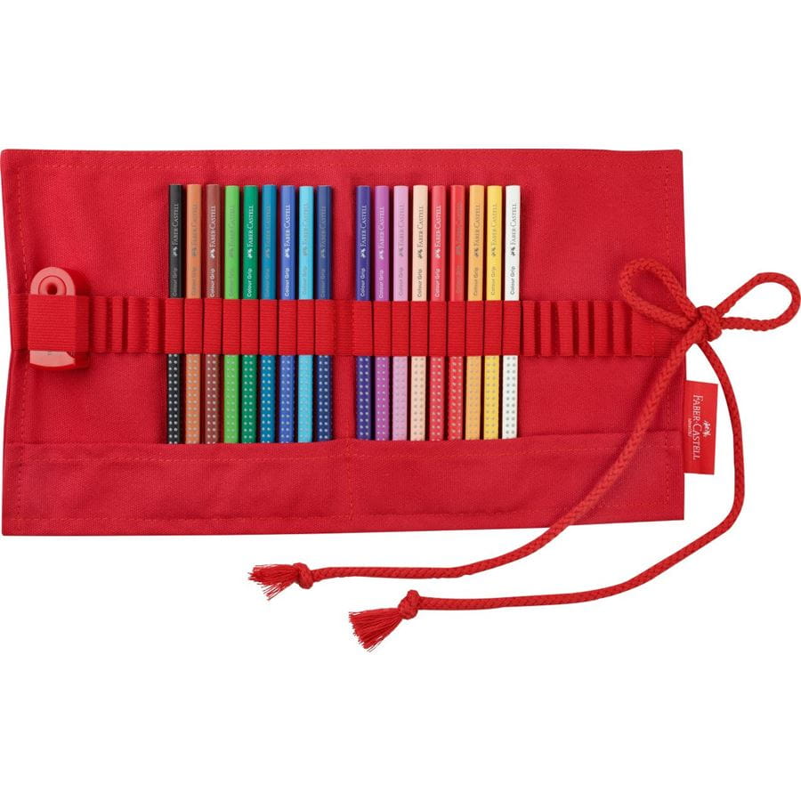 Astuccio matite colorate Color Grip - colori assortiti - Faber-Castell -  expo 16 pezzi